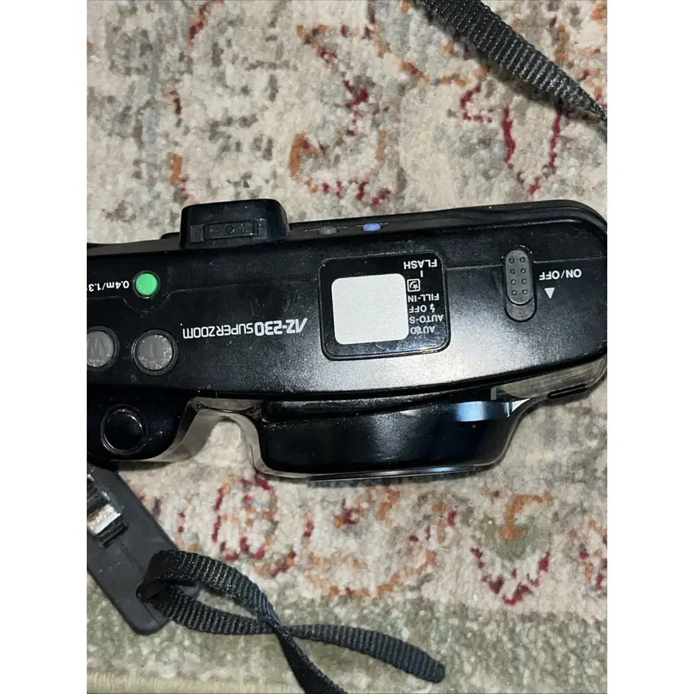 Olympus AZ-230 Super Zoom Quartdate AF Point & Shoot Film Camera 35mm Tested